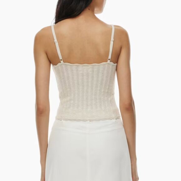 Aritzia Wilfred sweetheart knit tank top - Picture 4 of 4